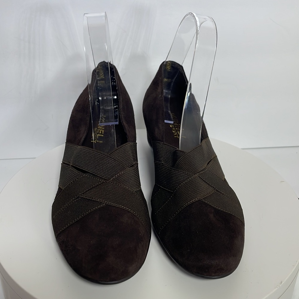 Vaneli brown shoes size 7 - Picture 3 of 11